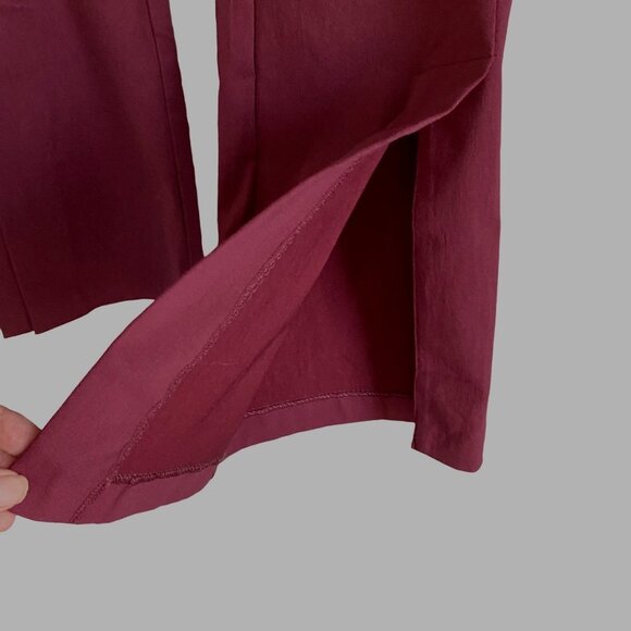 Harve Benard Classic Bootcut Slimming Split Hem Stretch Trousers Size 8 NEW NWT - Picture 4 of 11